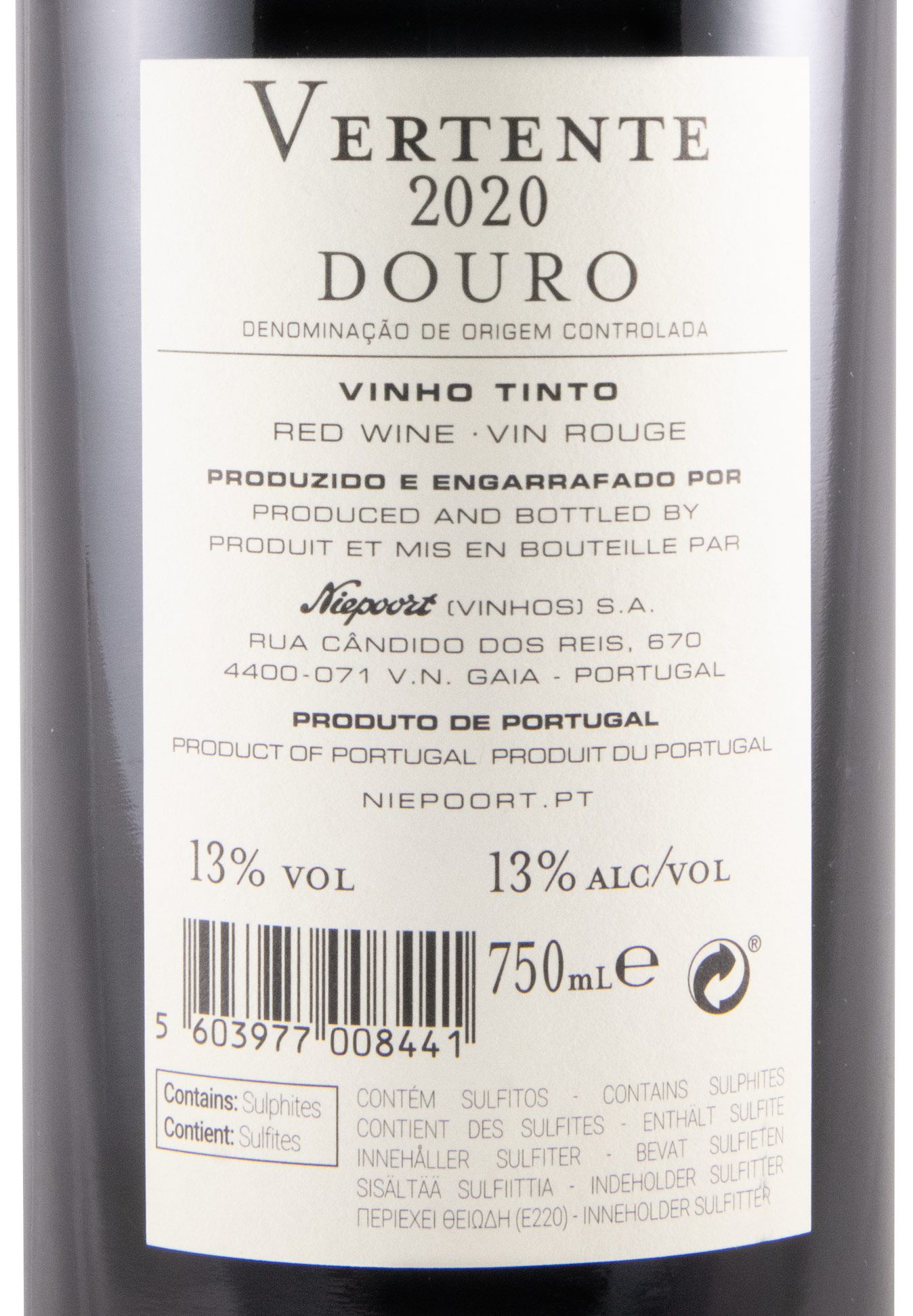 2020 Niepoort Vertente tinto