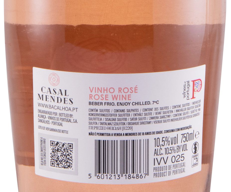 2016 Casal Mendes rosé