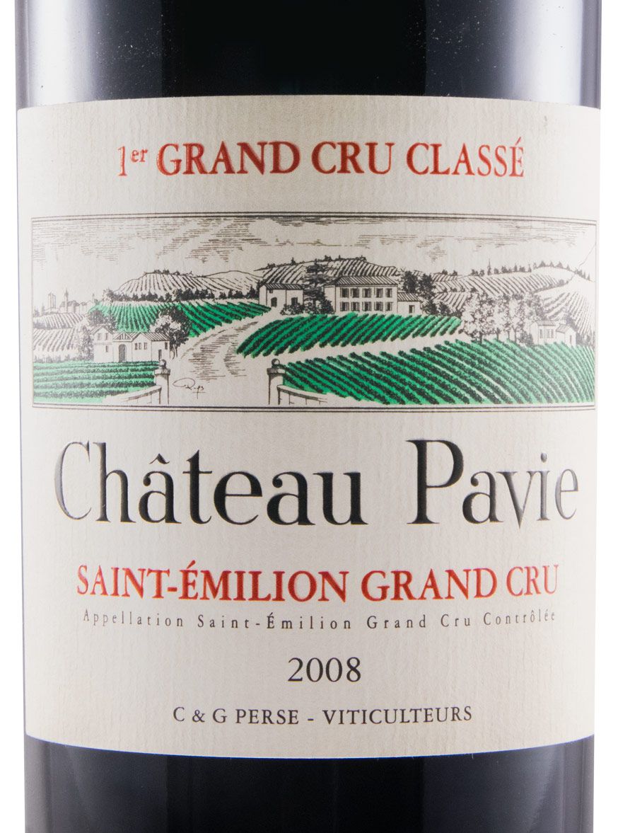 2008 Château Pavie Saint-Émilion red