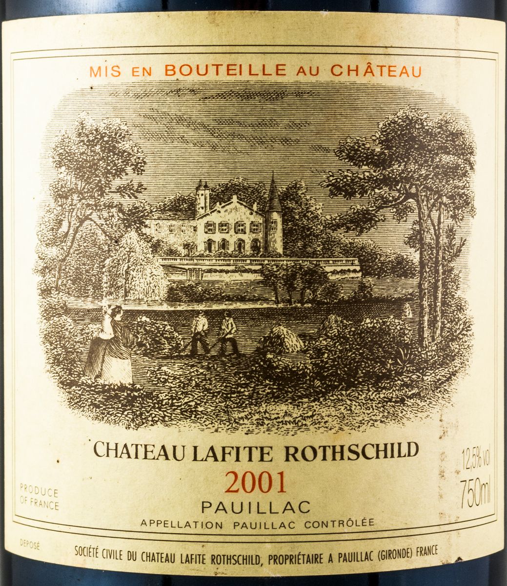 2001 Château Lafite Rothschild red
