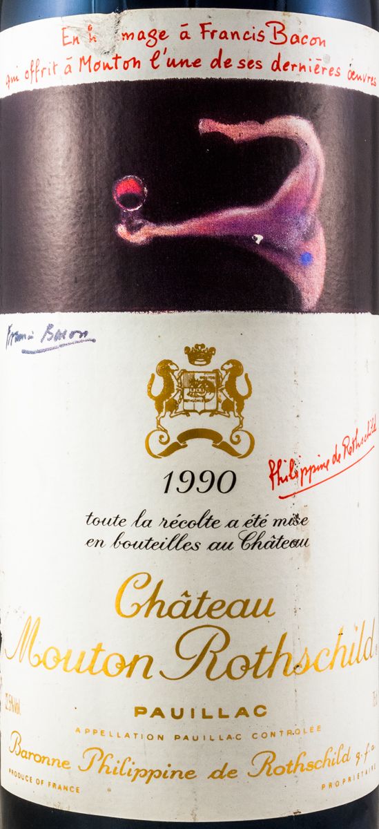 ワイン Chateau Mouton Rothschild 1990 Château Mouton-Rothschild 1990 Château Mouton-Rothschild