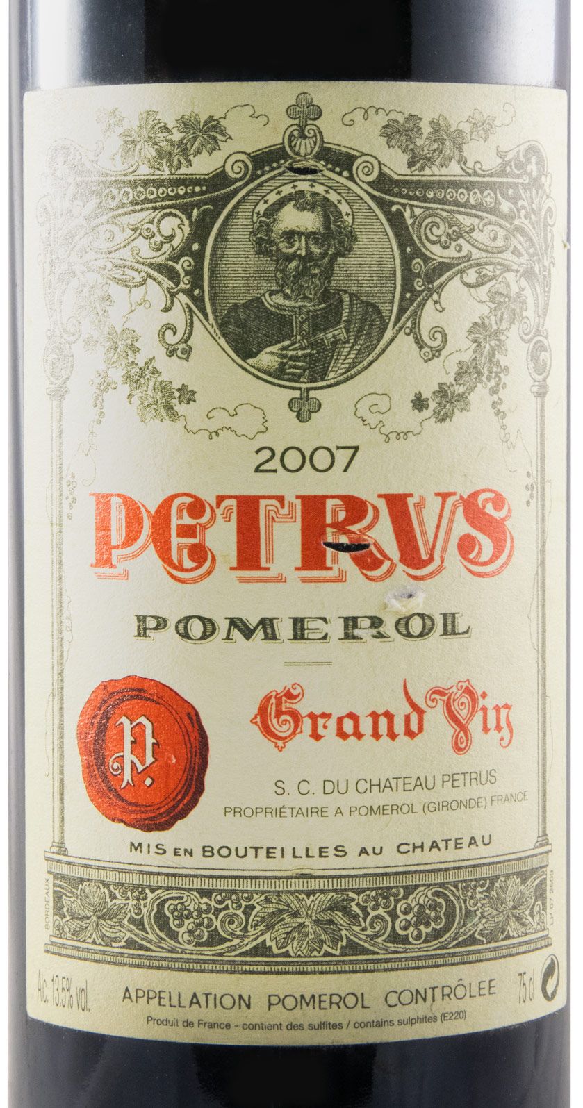 Petrus 2007 Pomerol Grand Vin空瓶 激安正規 2007 Pomerol Grand Vin空瓶 Petrus 年中無休】 ワイン