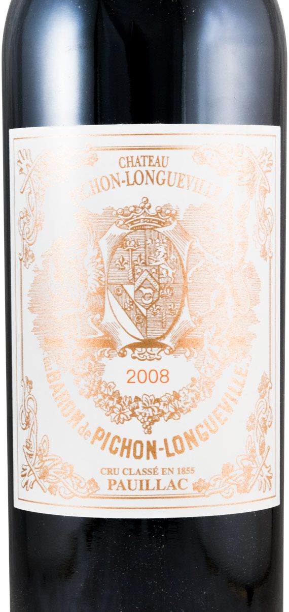 ワイン CHATEAU PICHON LONGUEVILLE 2008 2008 Château Pichon-Longueville Baron - CellarTracker
