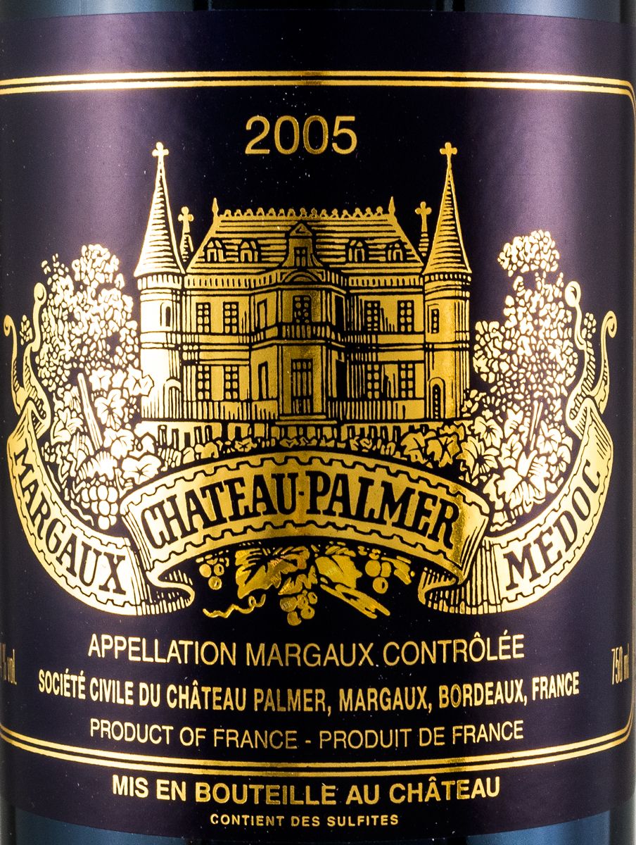 シャトーパルメ 2005 Chateau Palmer Chateau Palmer 2005 Margaux 1.5L - Holiday Wine Cellar
