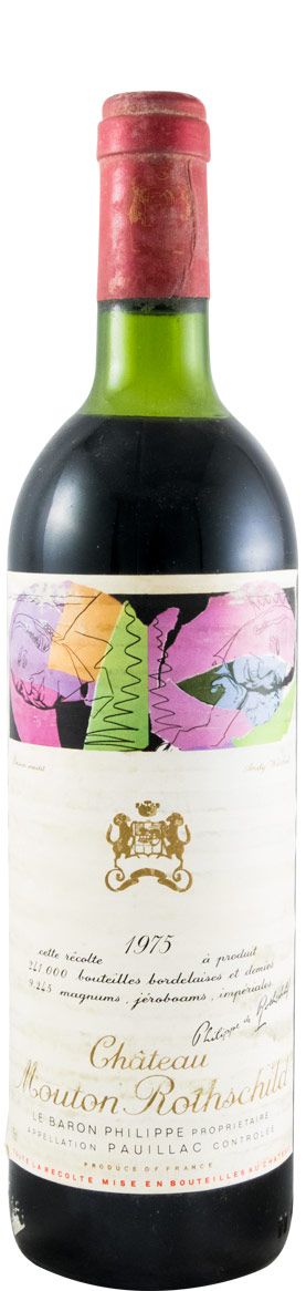 シャトー・ムートン・ロスチャイルド・ポイヤック 赤 1975年