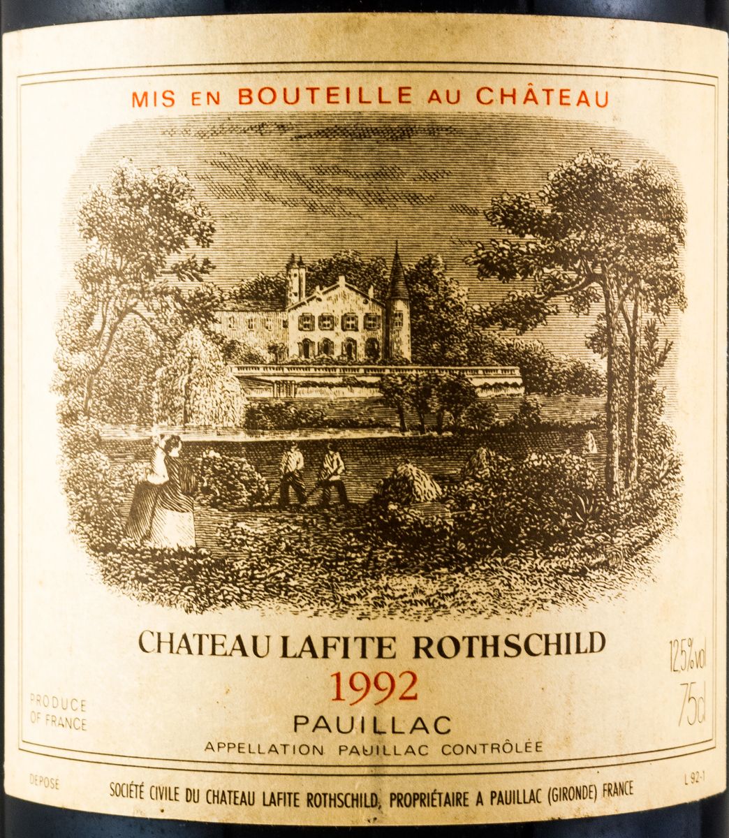 1992 Château Lafite Rothschild Pauillac tinto