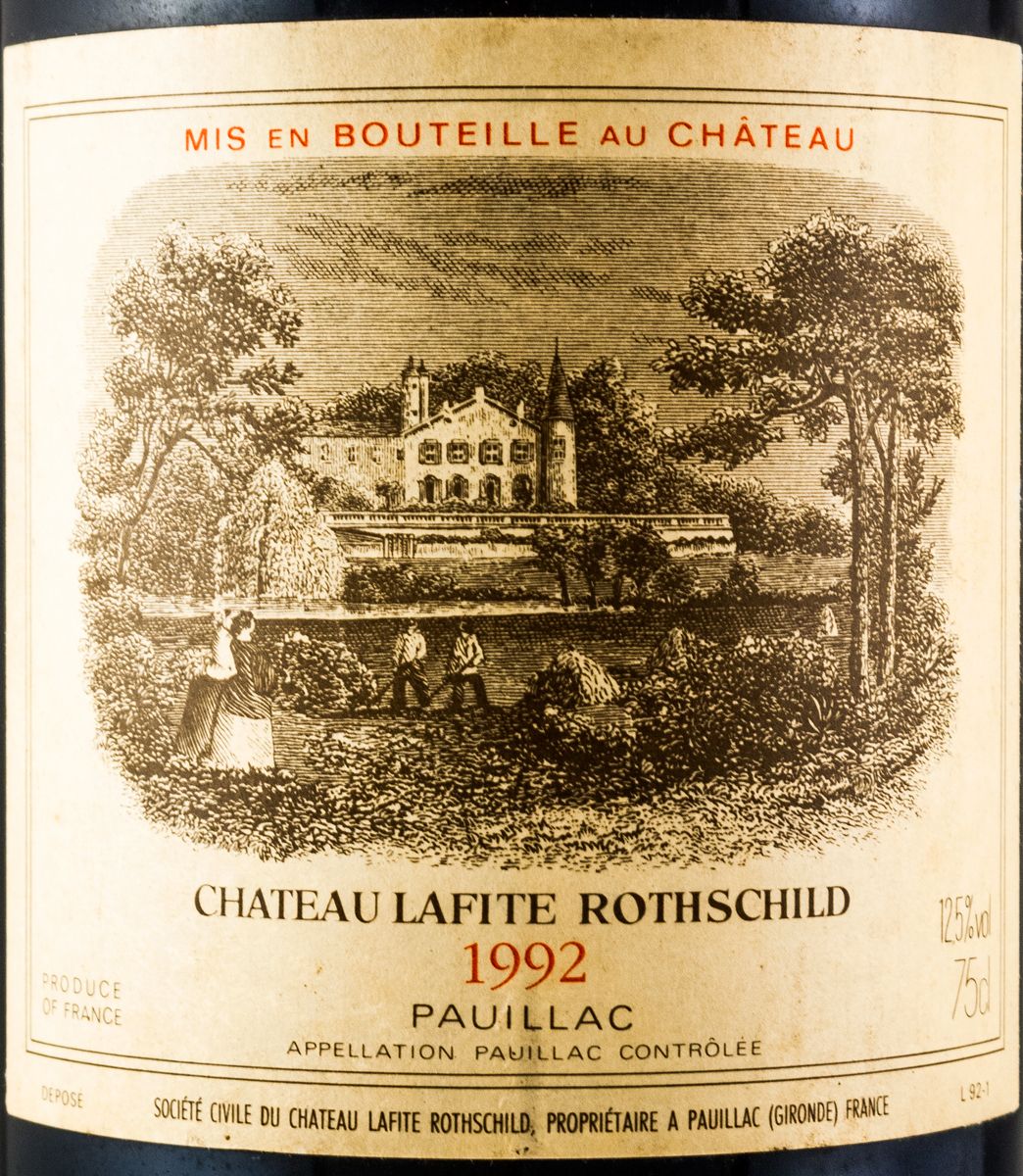 1992年　CHATEAU LAFITE ROTHSCHILD