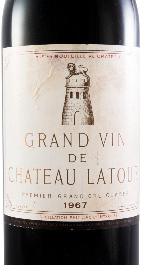 1967 Château Latour Pauillac красное