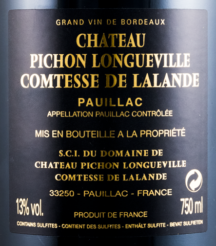 chateau pichon longueville 2009 chateau pichon longueville 2009