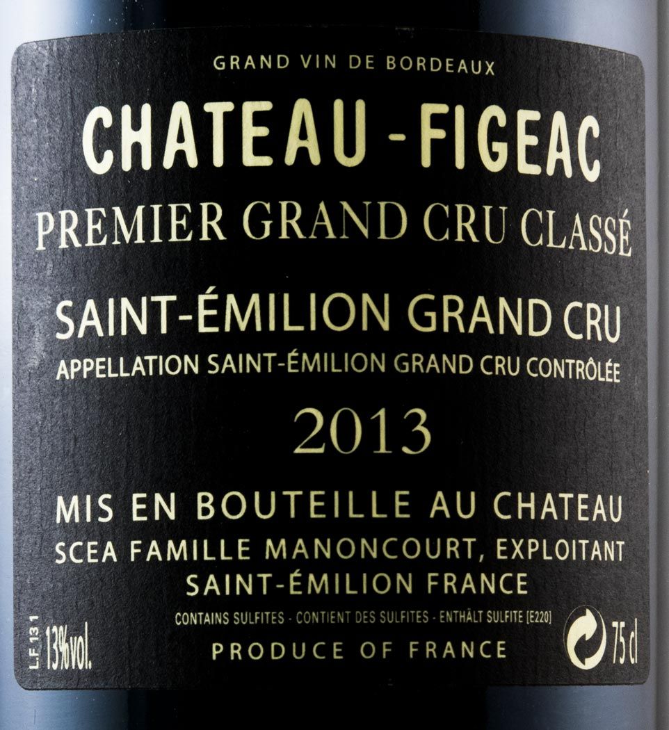 楽天市場】シャトー・フィジャック (2013)Chateau Figeac (St