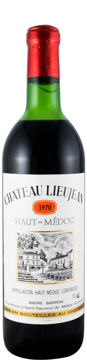 1970 Château Lieujean Haut-Medoc красное