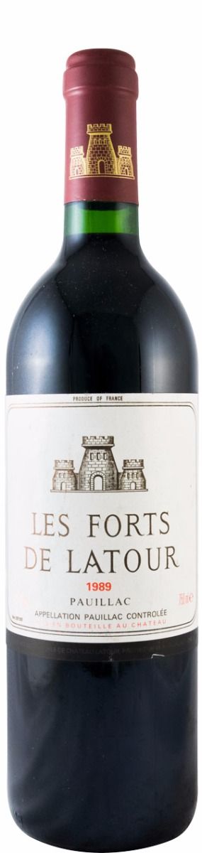 1989 Château Latour Les Forts de Latour Pauillac tinto