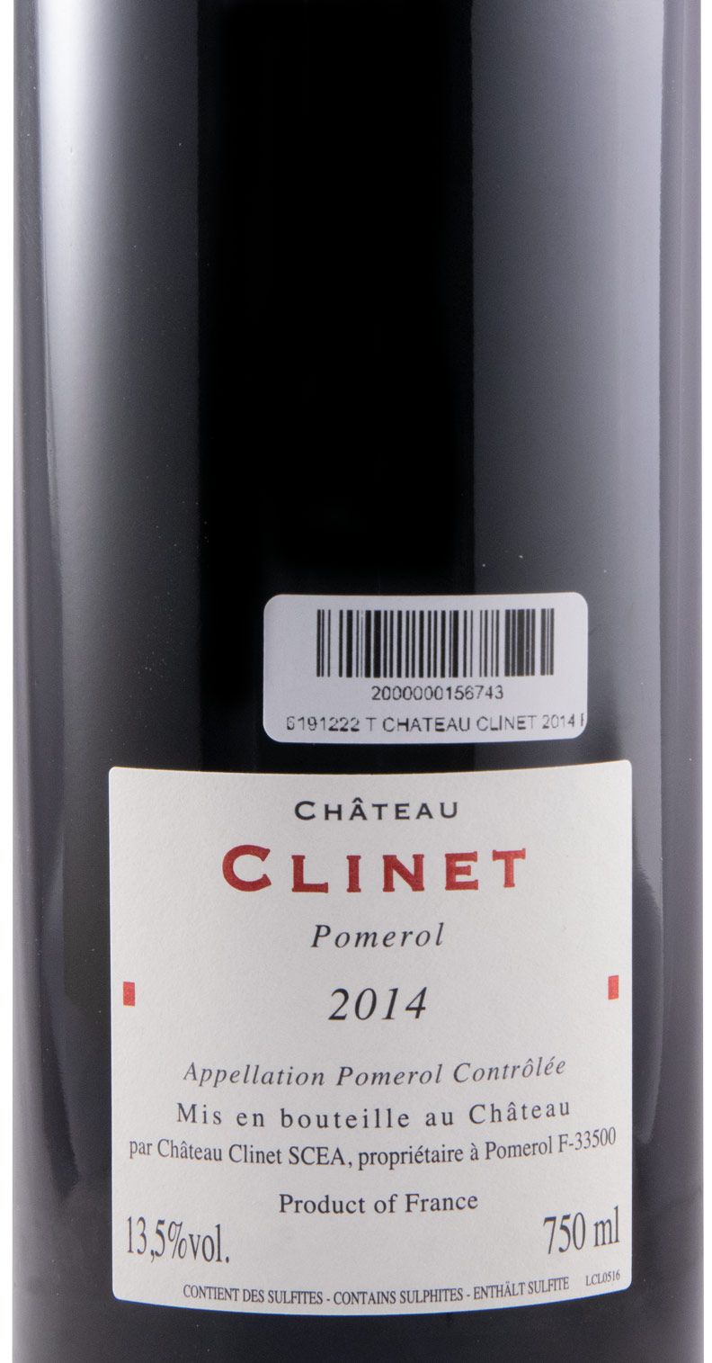 Château Clinet シャトークリネ 2014 2014 Château Clinet - CellarTracker