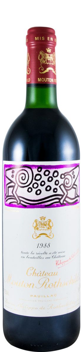 ムートン 1988 Chateau Mouton Rothschild シャトー・ムートン・ロスチャイルド - 1988
