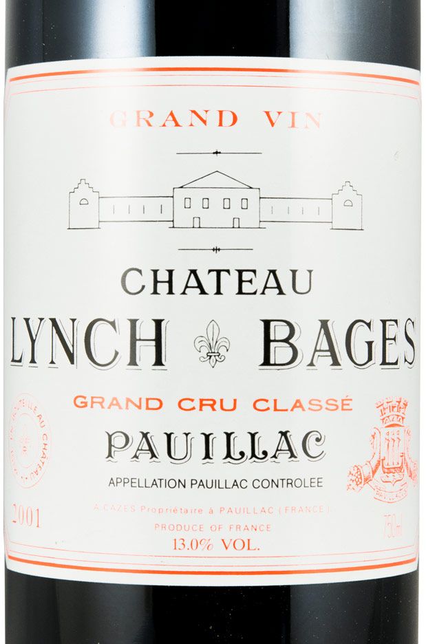 CHATEAU LYNCH BAGES 2001年　赤ワイン 赤ワイン Ch.ランシュ・バージュ 2001 Ch.Lynch bages ボルドー