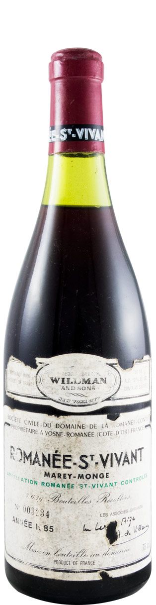1985 Domaine de la Romanée Conti Saint Vivant tinto