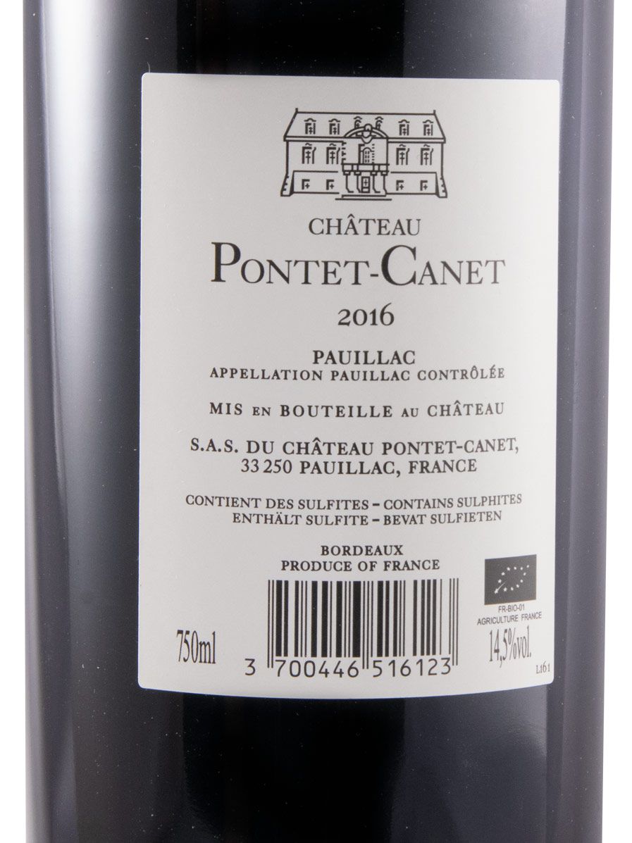 Pontet Canet（ポンテ・カネ） 2016 & 2020