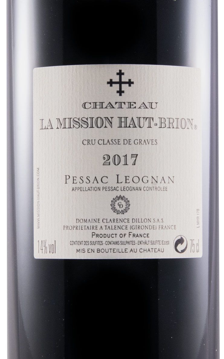 2017 Château La Mission Haut-Brion Pessac-Léognan red