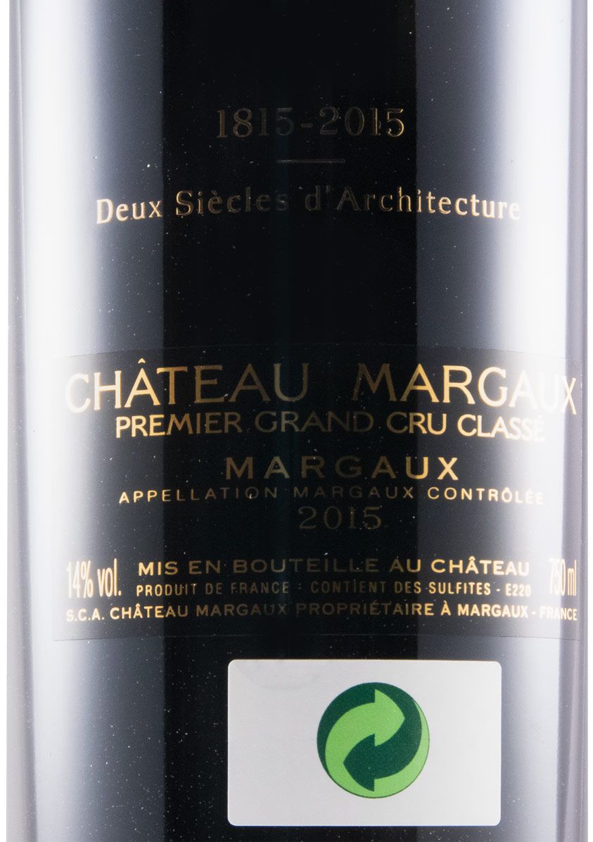 2015 Château Margaux tinto