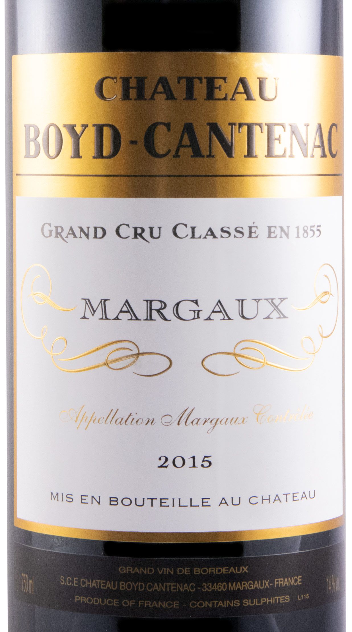 2015 Château Boyd-Cantenac Margaux red