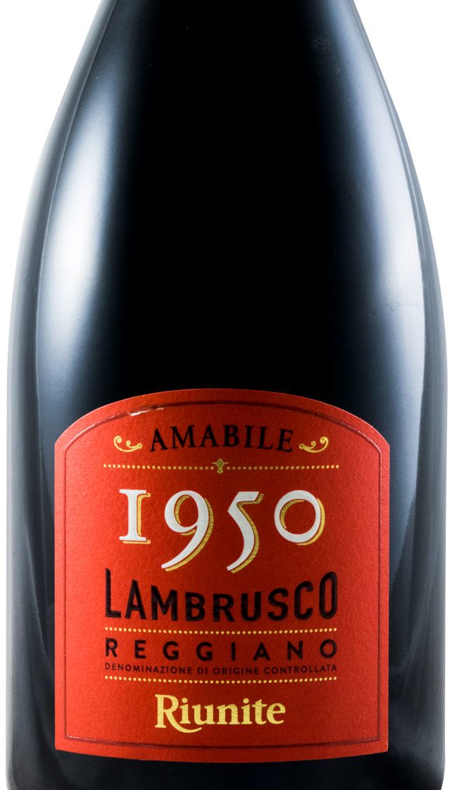 1950 Riunite Lambrusco Reggiano Amabile red