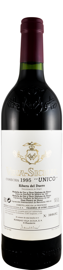 1995 Vega Sicilia Único Ribera del Duero tinto