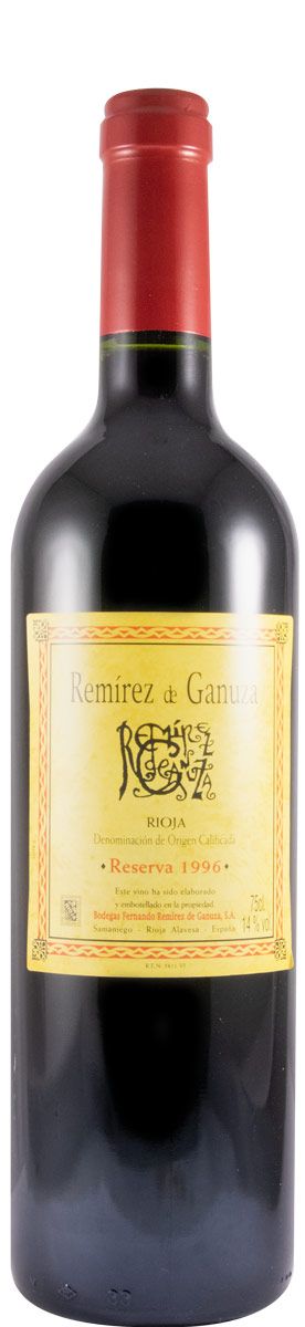 1996 Remírez de Ganuza Reserva Rioja red