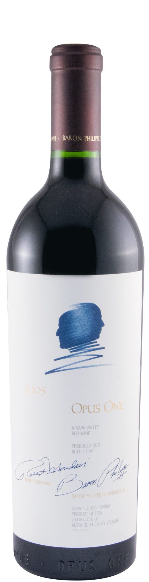 【飲み頃 PP 95点】2005 OPUS ONE　セラー保管品 2005年 オーパス・ワン 赤ワイン｜生まれ年ギフト