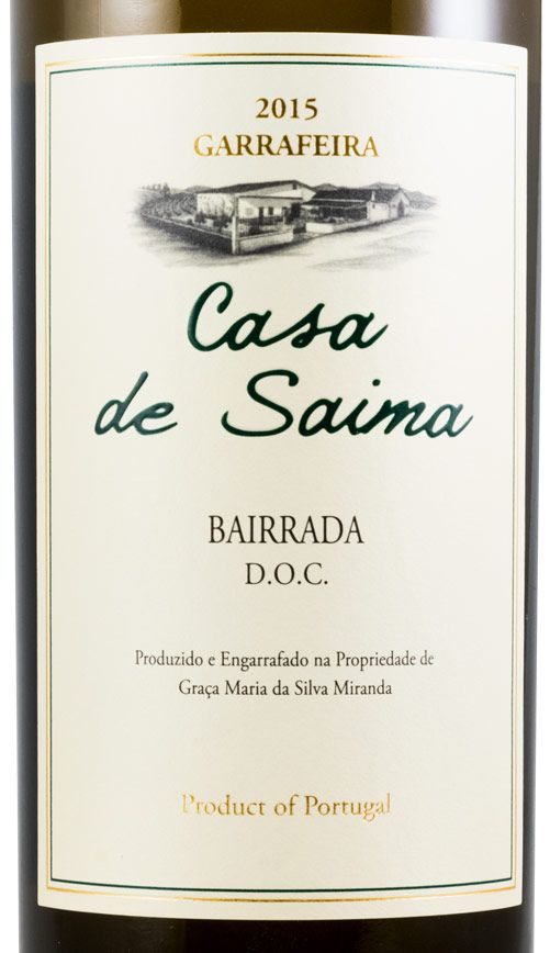 2015 Casa de Saima Garrafeira white