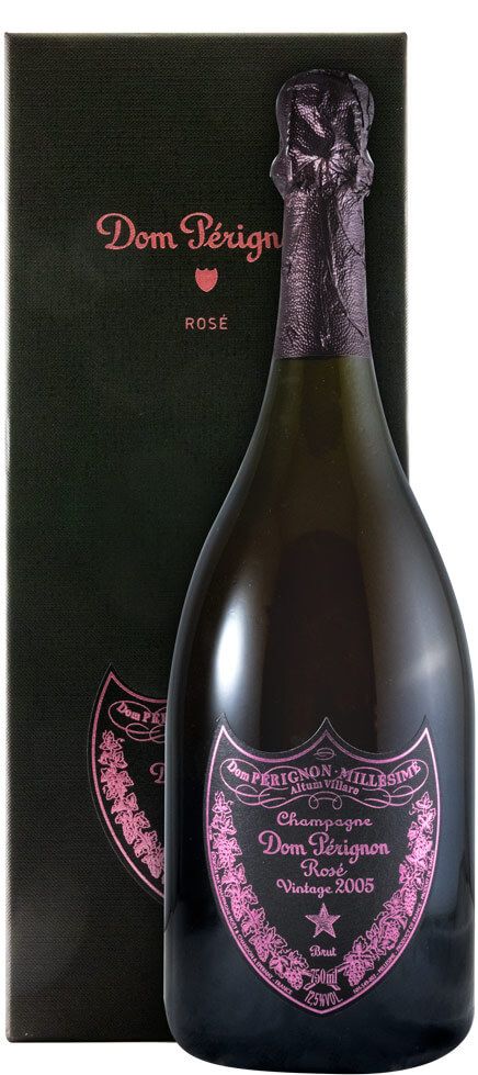 2005 Champagne Dom Perignon Vintage rosé (caixa individual)