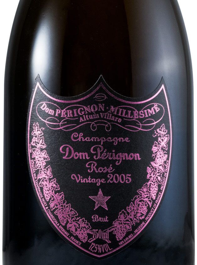 2005 Champagne Dom Perignon Vintage rosé (caixa individual)