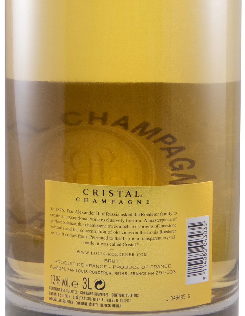 2009 Champagne Louis Roederer Cristal Bruto 3L