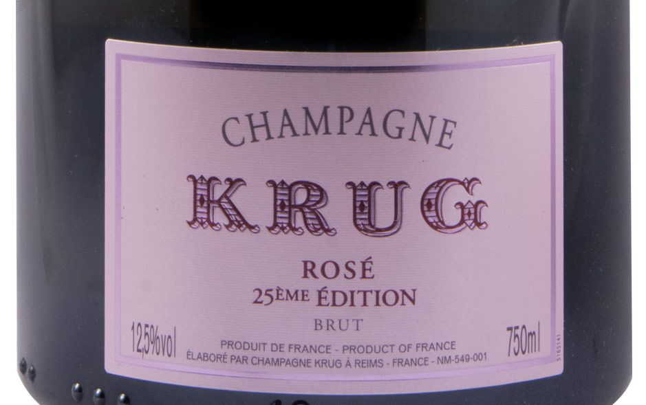 Champagne Krug 25ème Édition Brut rose