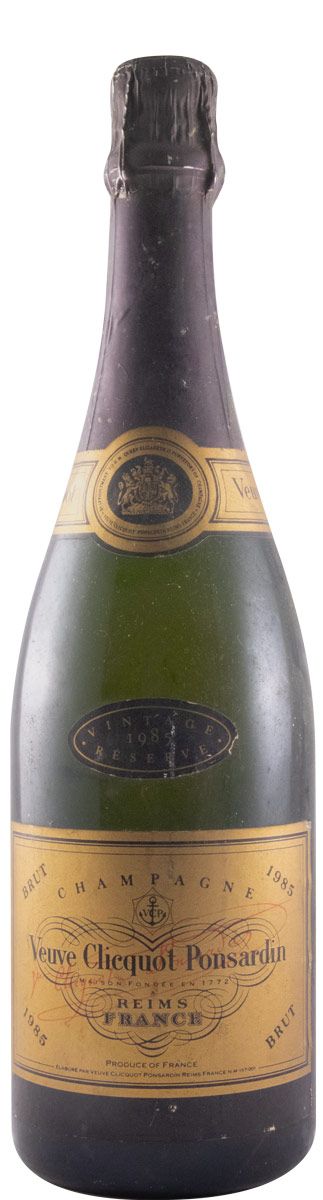 1985 Champagne Veuve Clicquot Ponsardin Vintage Bruto