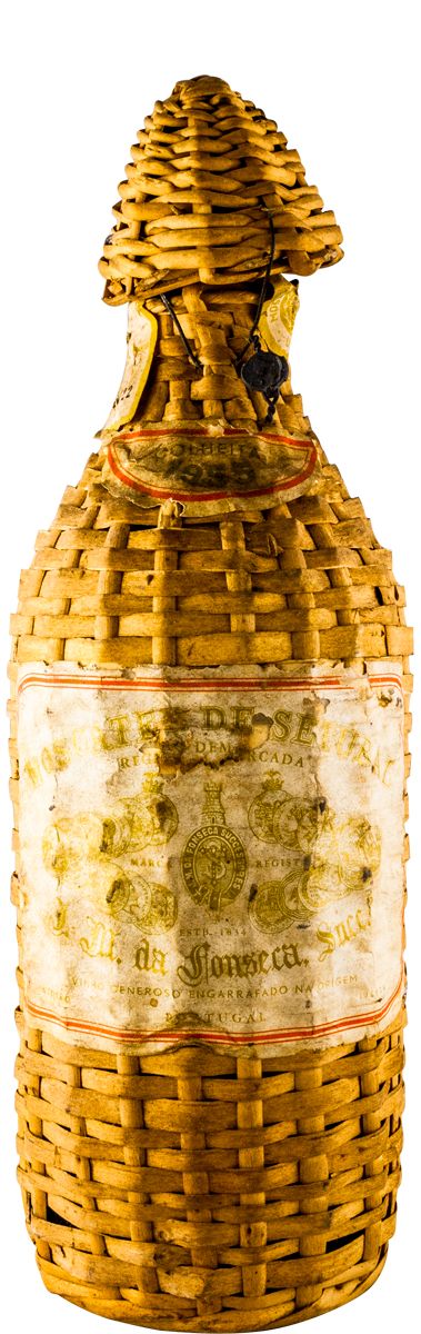 セトゥーバルのモスカテル・ジョゼ・マリア・ダ・フォンセカ 藁包みの瓶 1955年