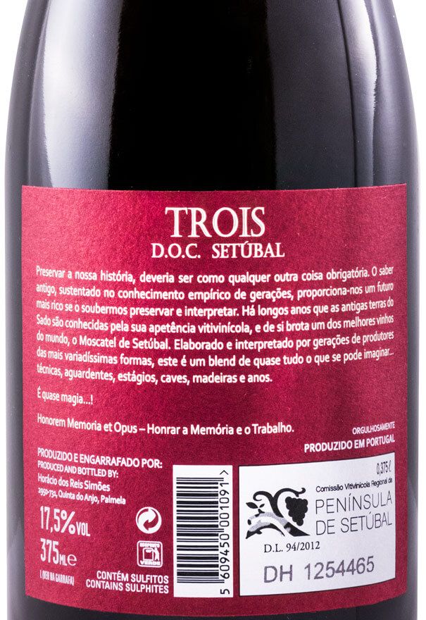 Moscatel Roxo de Setúbal Trois Intemporal I 37,5cl