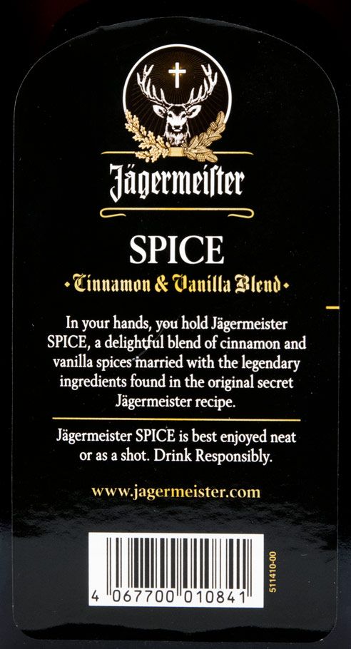 Jägermeister Spice Cinnamon & Vanilla