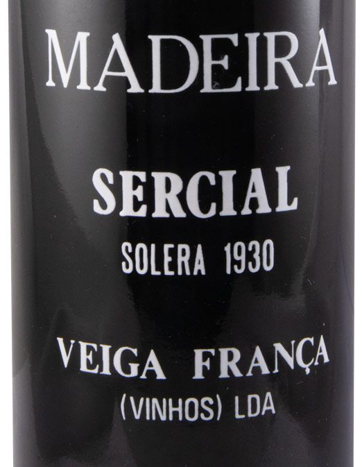 1930 Madeira Veiga França Sercial Solera