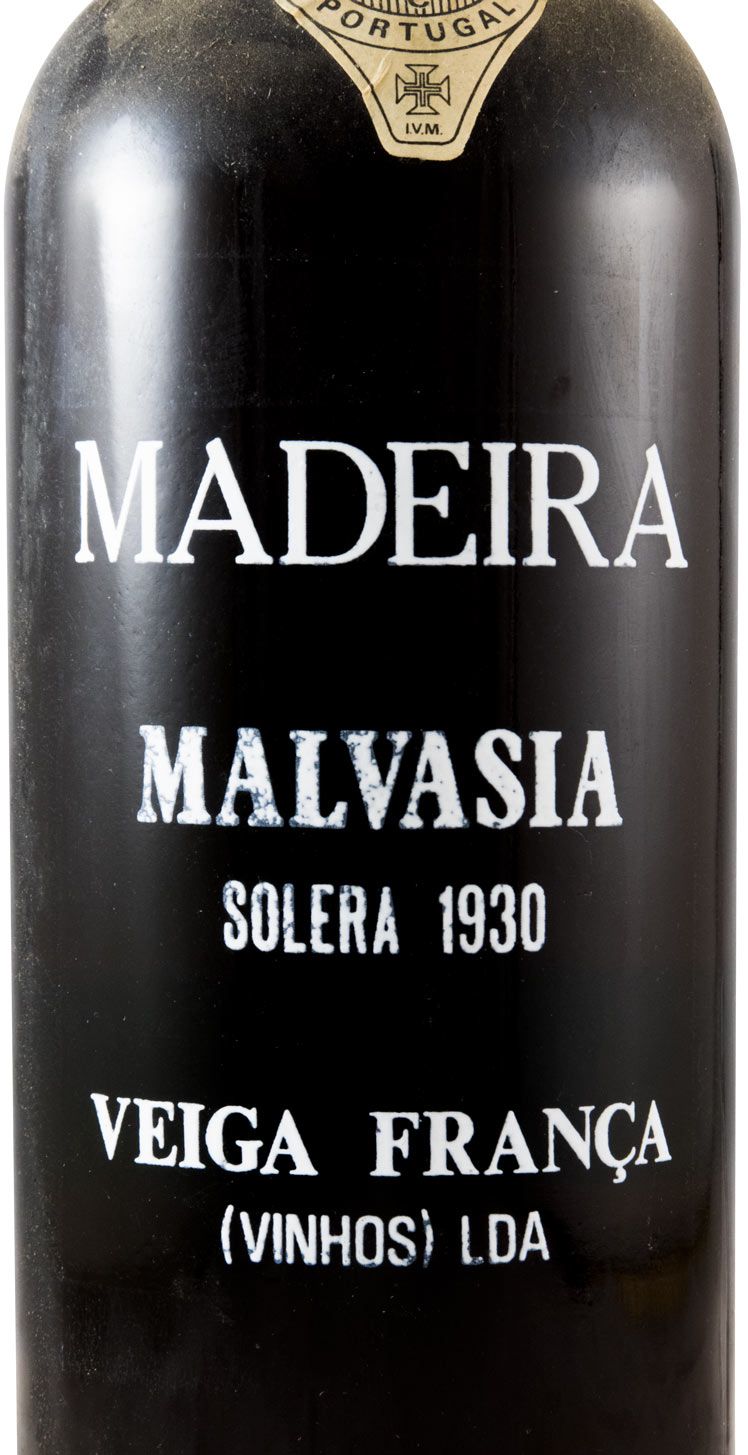 1930 Madeira Veiga França Malvasia Solera
