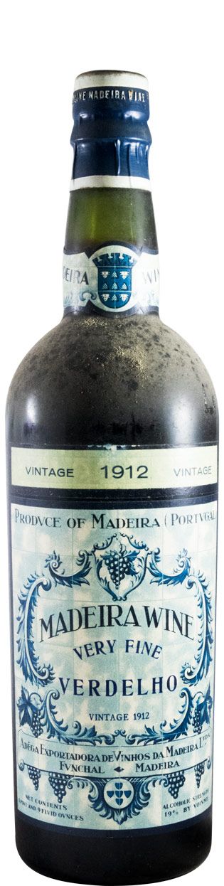 1912 Madeira Adega Exportadora dos Vinhos da Madeira Verdelho