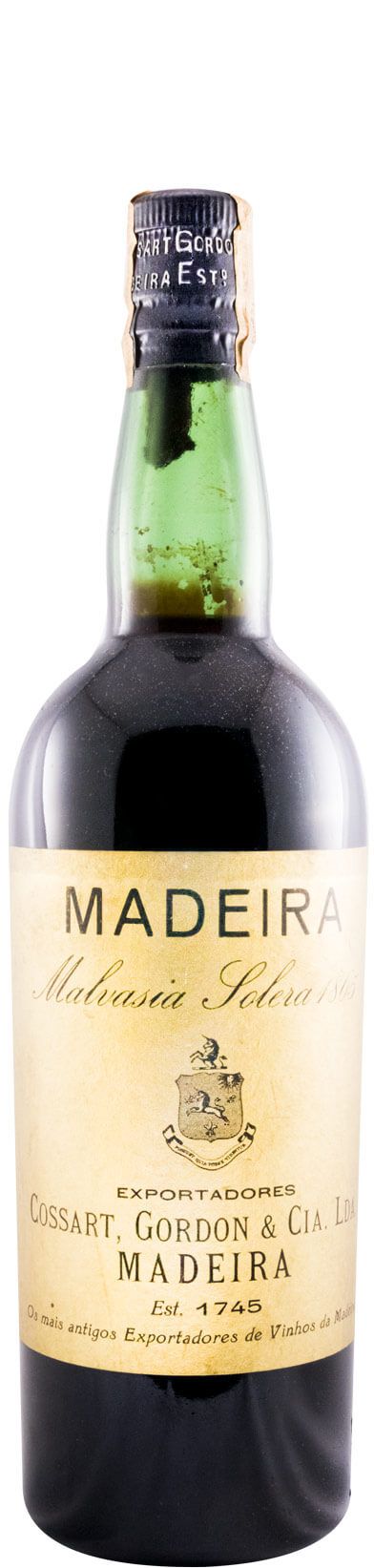 1865 Madeira Cossart Gordon Malvasia Solera