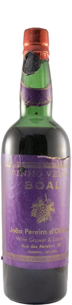 1908 Madeira D'Oliveiras Boal (purple label)