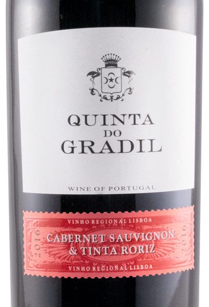 2016 Quinta do Gradil Cabernet Sauvignon & Tinta Roriz red
